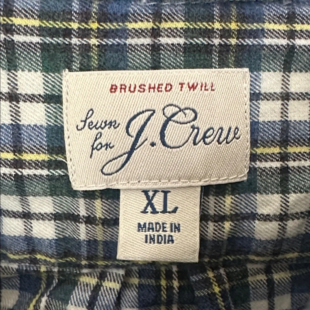 J. Crew Slim Fit Brushed Twill Button Down Shirt